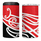 All Red New Zealand Kowhai Ngutukak 4 in 1 Can Cooler Tumbler - Aussie Hoodie