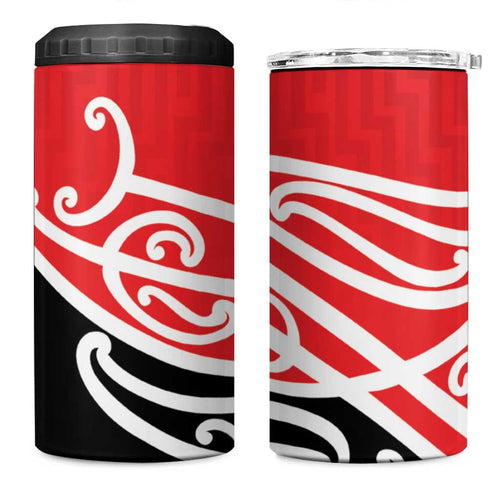 All Red New Zealand Kowhai Ngutukak 4 in 1 Can Cooler Tumbler - Aussie Hoodie