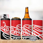 All Red New Zealand Kowhai Ngutukak 4 in 1 Can Cooler Tumbler - Aussie Hoodie