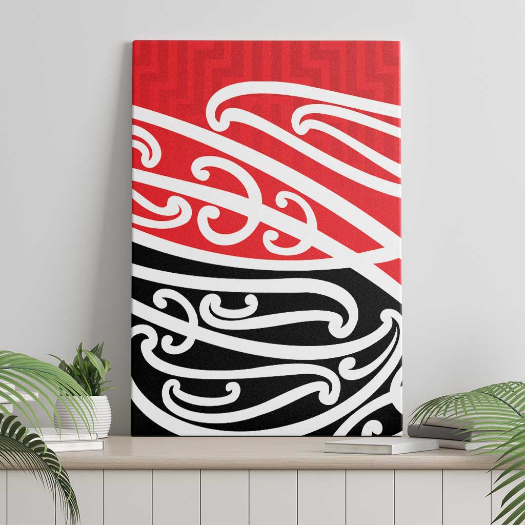 All Red New Zealand Kowhai Ngutukak Canvas Wall Art - Aussie Hoodie