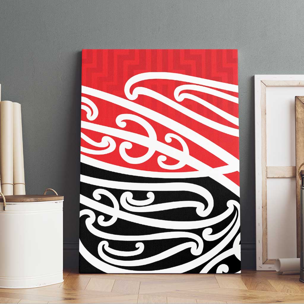 All Red New Zealand Kowhai Ngutukak Canvas Wall Art - Aussie Hoodie