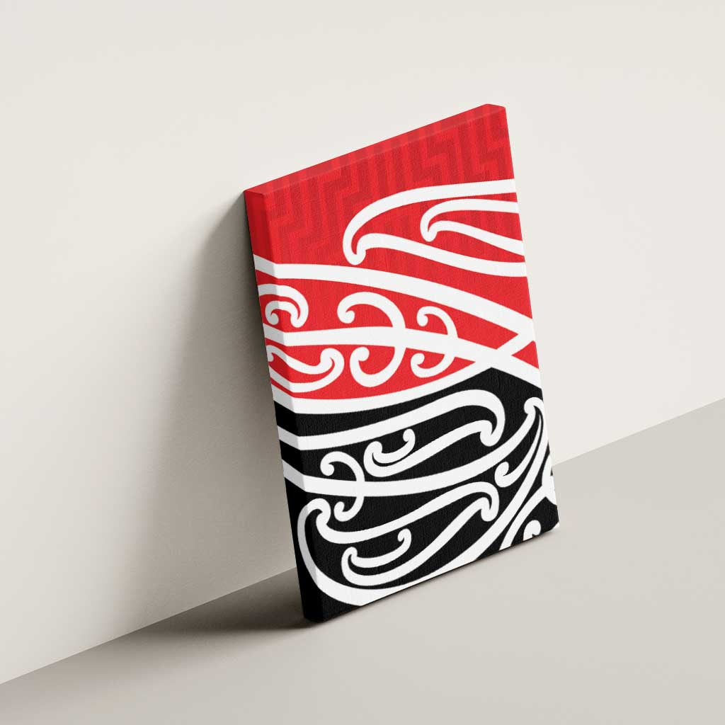 All Red New Zealand Kowhai Ngutukak Canvas Wall Art - Aussie Hoodie