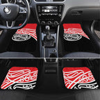 All Red New Zealand Kowhai Ngutukak Car Mats - Aussie Hoodie