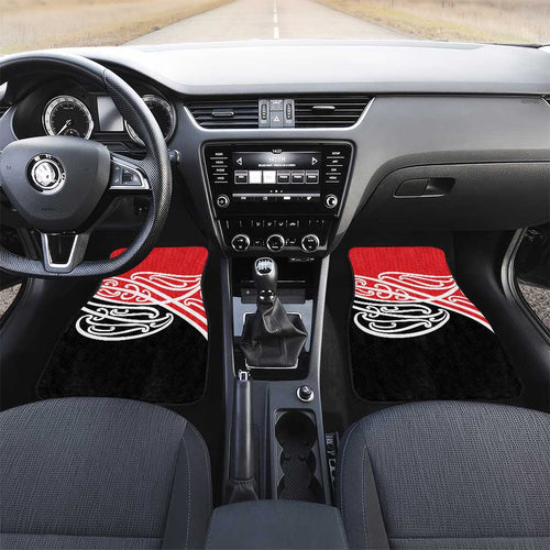 All Red New Zealand Kowhai Ngutukak Car Mats - Aussie Hoodie