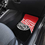 All Red New Zealand Kowhai Ngutukak Car Mats - Aussie Hoodie