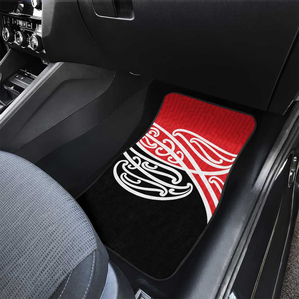 All Red New Zealand Kowhai Ngutukak Car Mats - Aussie Hoodie