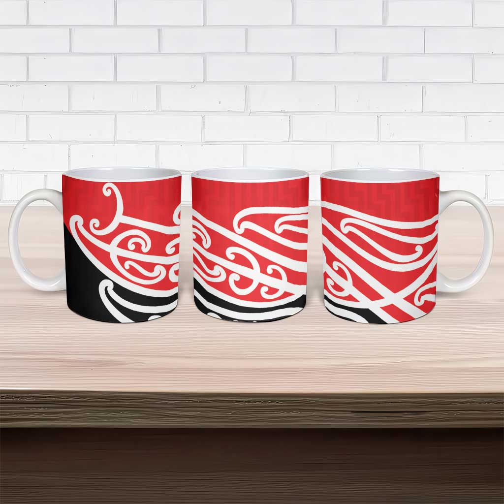 All Red New Zealand Kowhai Ngutukak Ceramic Mug - Aussie Hoodie