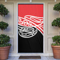 All Red New Zealand Kowhai Ngutukak Door Cover - Aussie Hoodie