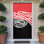 All Red New Zealand Kowhai Ngutukak Door Cover - Aussie Hoodie