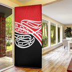 All Red New Zealand Kowhai Ngutukak Door Cover - Aussie Hoodie
