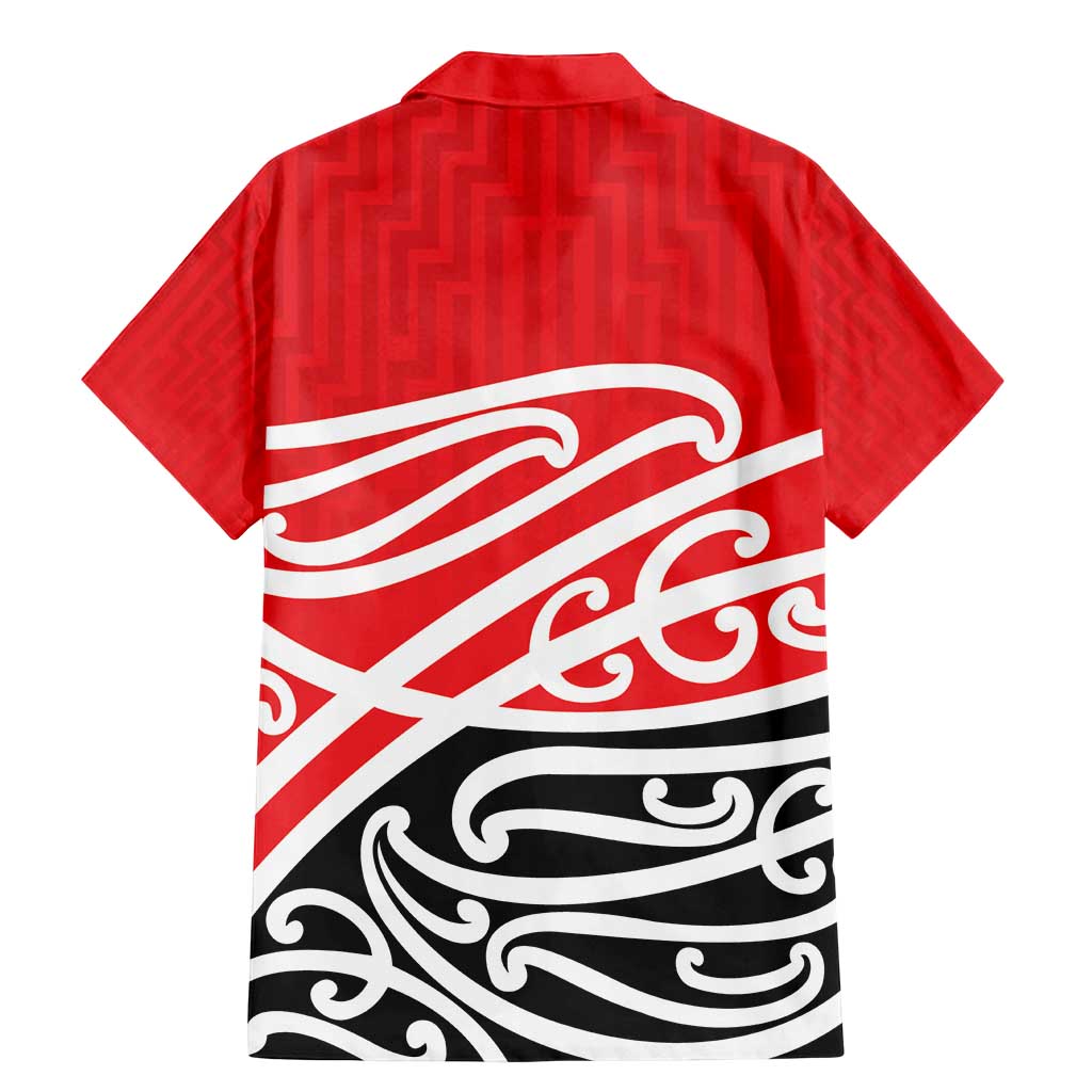 All Red New Zealand Kowhai Ngutukak Family Matching Mermaid Dress and Hawaiian Shirt - Aussie Hoodie