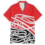 All Red New Zealand Kowhai Ngutukak Family Matching Off Shoulder Maxi Dress and Hawaiian Shirt - Aussie Hoodie