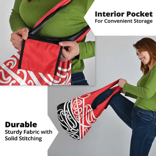 All Red New Zealand Kowhai Ngutukak Grocery Bag - Aussie Hoodie