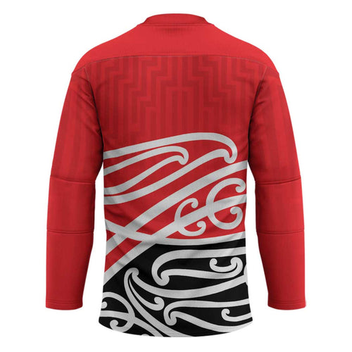 All Red New Zealand Kowhai Ngutukak Hockey Jersey - Aussie Hoodie
