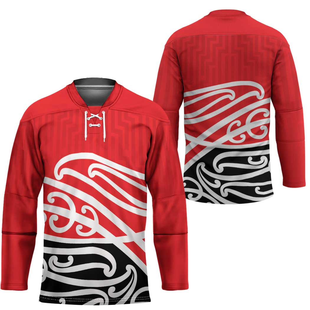 All Red New Zealand Kowhai Ngutukak Hockey Jersey - Aussie Hoodie