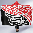 All Red New Zealand Kowhai Ngutukak Hooded Blanket - Aussie Hoodie