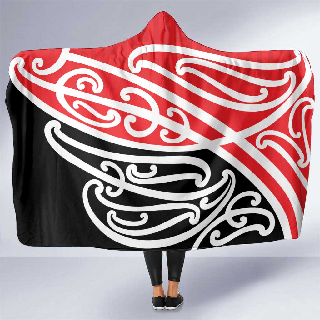 All Red New Zealand Kowhai Ngutukak Hooded Blanket - Aussie Hoodie