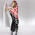 All Red New Zealand Kowhai Ngutukak Hooded Blanket - Aussie Hoodie