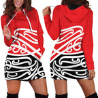 All Red New Zealand Kowhai Ngutukak Hoodie Dress - Aussie Hoodie