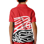 All Red New Zealand Kowhai Ngutukak Kid Polo Shirt - Aussie Hoodie