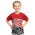 All Red New Zealand Kowhai Ngutukak Kid T Shirt - Aussie Hoodie