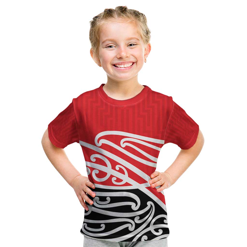 All Red New Zealand Kowhai Ngutukak Kid T Shirt - Aussie Hoodie
