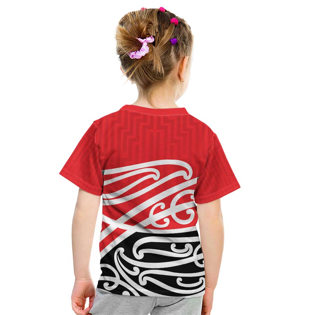 All Red New Zealand Kowhai Ngutukak Kid T Shirt - Aussie Hoodie