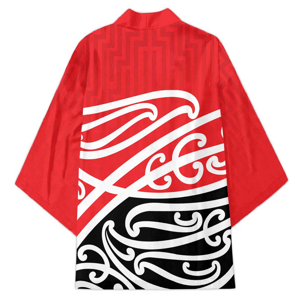 All Red New Zealand Kowhai Ngutukak Kimono - Aussie Hoodie