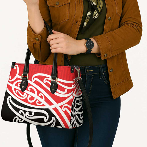 All Red New Zealand Kowhai Ngutukak Leather Bag - Aussie Hoodie