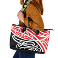All Red New Zealand Kowhai Ngutukak Leather Tote Bag - Aussie Hoodie