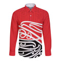 All Red New Zealand Kowhai Ngutukak Long Sleeve Button Shirt - Aussie Hoodie