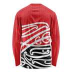 All Red New Zealand Kowhai Ngutukak Long Sleeve Shirt - Aussie Hoodie