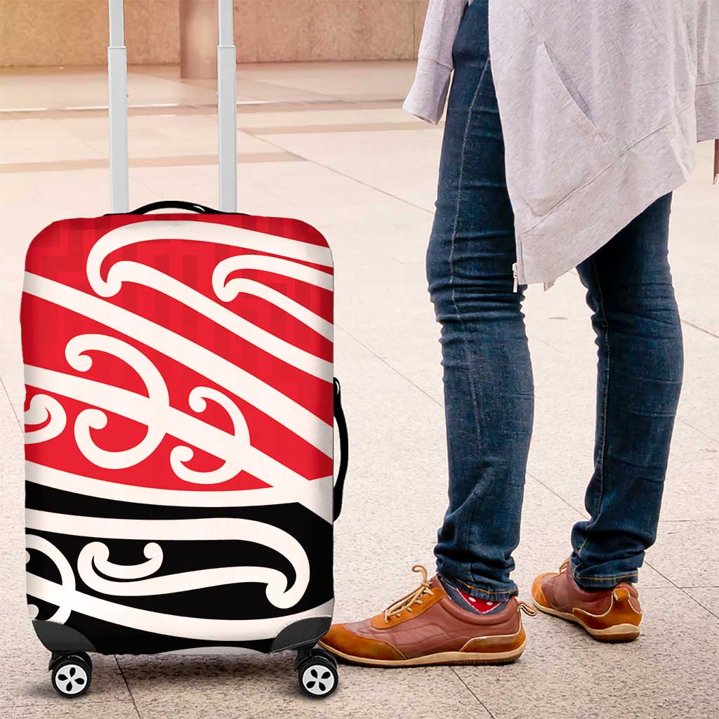 All Red New Zealand Kowhai Ngutukak Luggage Cover - Aussie Hoodie