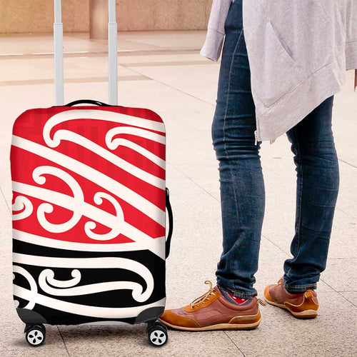 All Red New Zealand Kowhai Ngutukak Luggage Cover - Aussie Hoodie