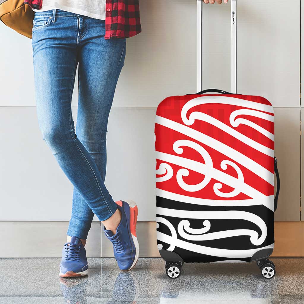 All Red New Zealand Kowhai Ngutukak Luggage Cover - Aussie Hoodie