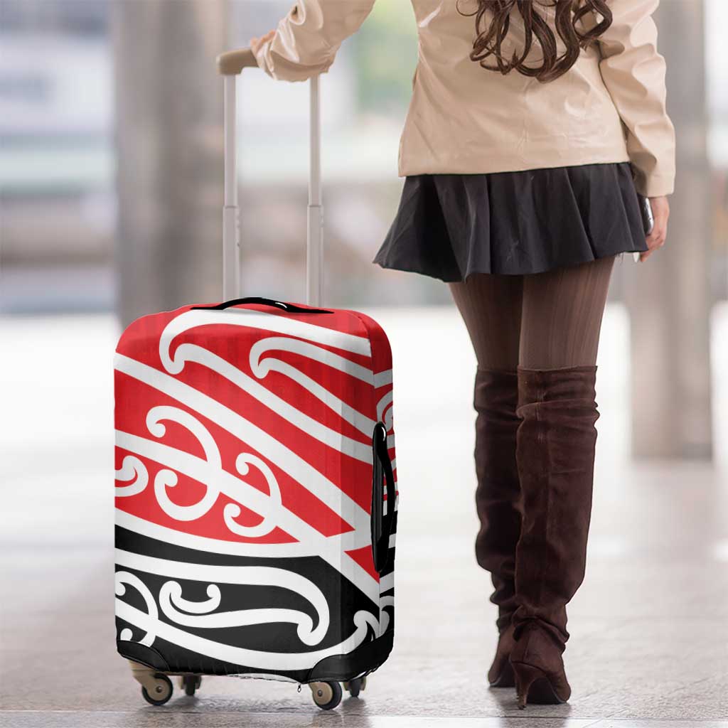 All Red New Zealand Kowhai Ngutukak Luggage Cover - Aussie Hoodie