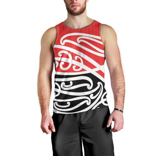 All Red New Zealand Kowhai Ngutukak Men Tank Top - Aussie Hoodie