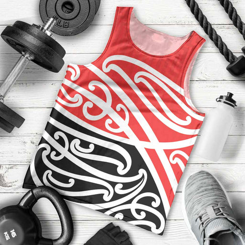 All Red New Zealand Kowhai Ngutukak Men Tank Top - Aussie Hoodie