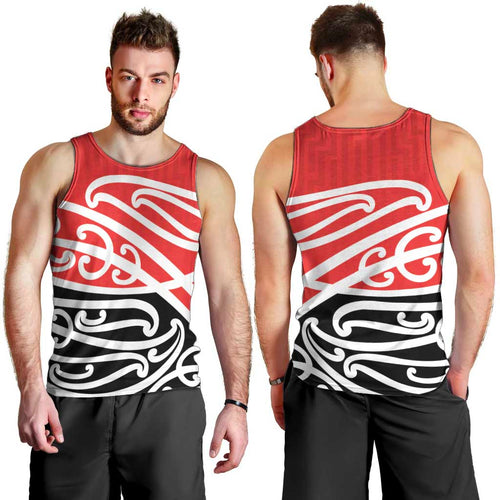 All Red New Zealand Kowhai Ngutukak Men Tank Top - Aussie Hoodie