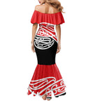 All Red New Zealand Kowhai Ngutukak Mermaid Dress - Aussie Hoodie