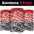 All Red New Zealand Kowhai Ngutukak Neck Gaiter - Aussie Hoodie