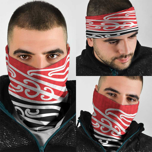 All Red New Zealand Kowhai Ngutukak Neck Gaiter - Aussie Hoodie