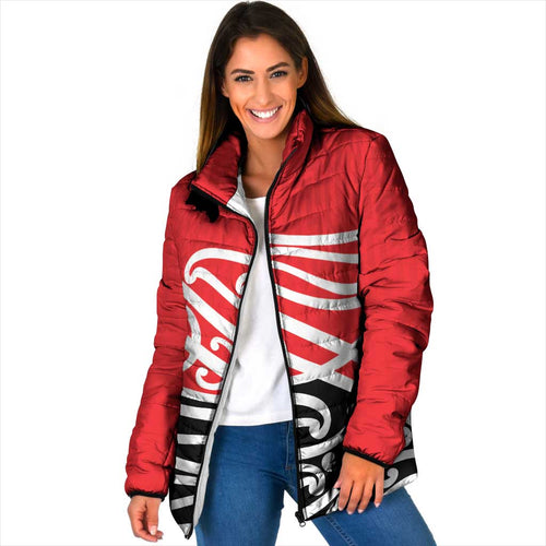 All Red New Zealand Kowhai Ngutukak Padded Jacket - Aussie Hoodie