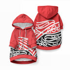 All Red New Zealand Kowhai Ngutukaka Pet Hoodie