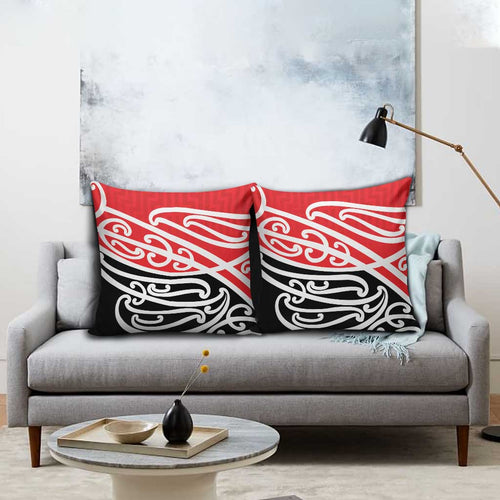 All Red New Zealand Kowhai Ngutukak Pillow Cover - Aussie Hoodie