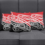 All Red New Zealand Kowhai Ngutukak Pillow Cover - Aussie Hoodie