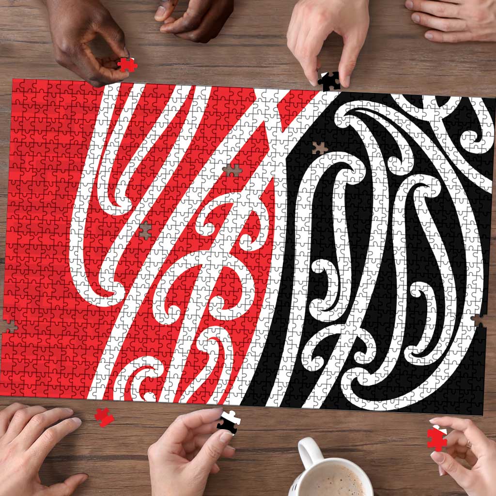 All Red New Zealand Kowhai Ngutukak Puzzle - Aussie Hoodie