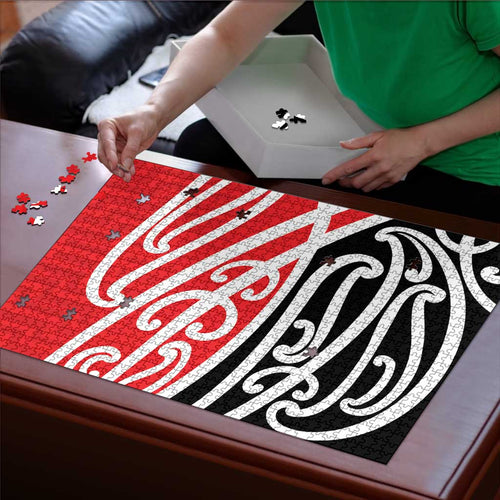 All Red New Zealand Kowhai Ngutukak Puzzle - Aussie Hoodie