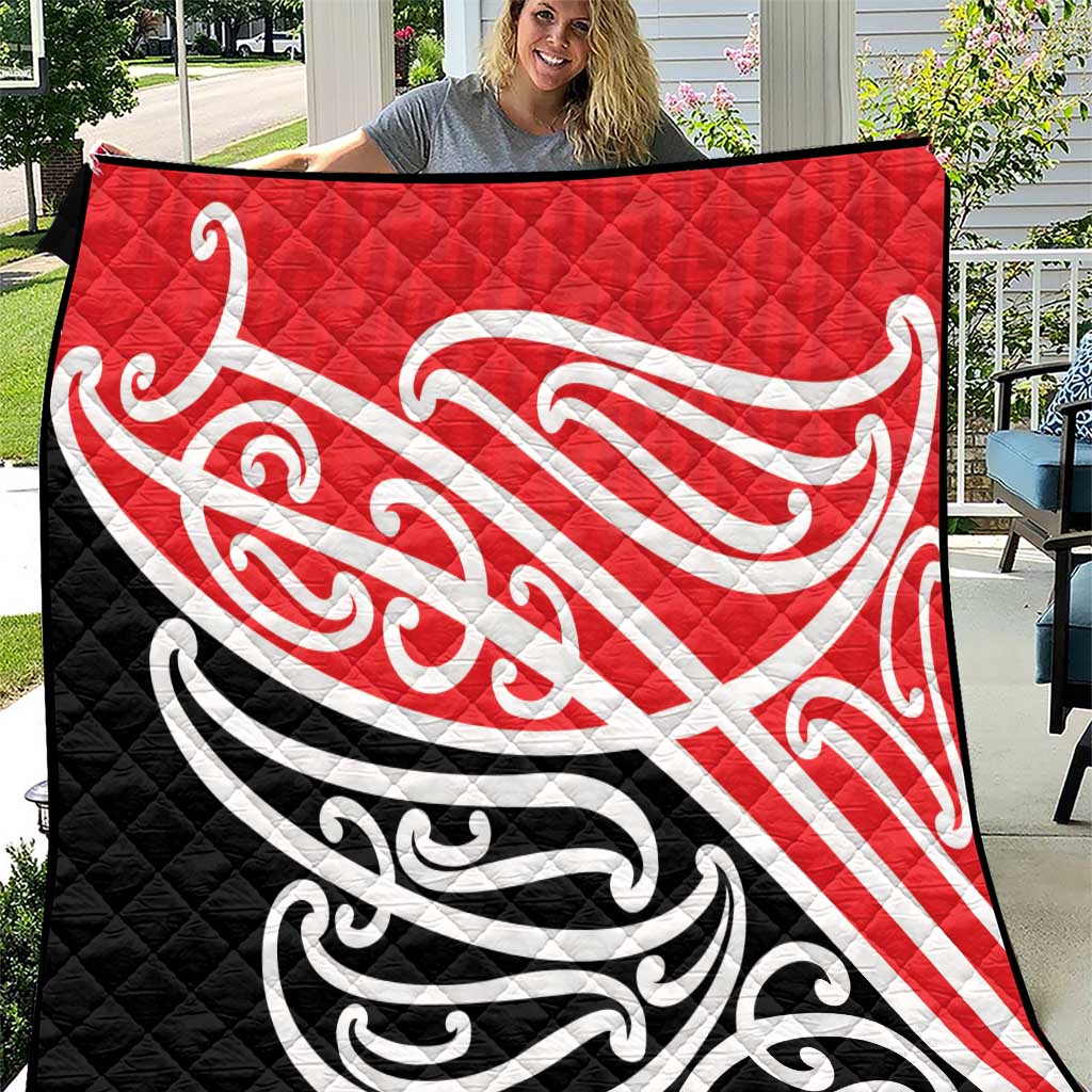 All Red New Zealand Kowhai Ngutukak Quilt - Aussie Hoodie