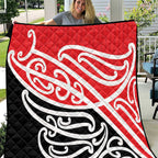 All Red New Zealand Kowhai Ngutukak Quilt - Aussie Hoodie